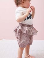 ベビー ブルマ|coto cotte（コトコト）花柄ぺプラムブルマ